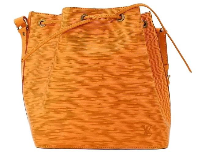 Louis Vuitton Borsa a Secchiello Epi Noe GM Arancione