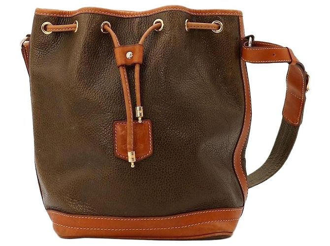 Céline Borsa a secchiello Celine in pelle Marrone 