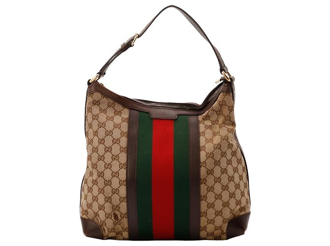 Gucci Bolsa Hobo Abbey em canvas Monogram