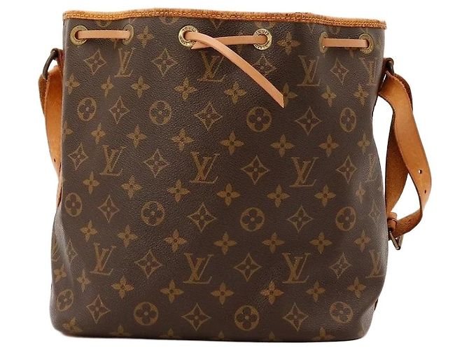 Louis Vuitton Monogram Noe GM Borsa a Secchiello Marrone Monogramma