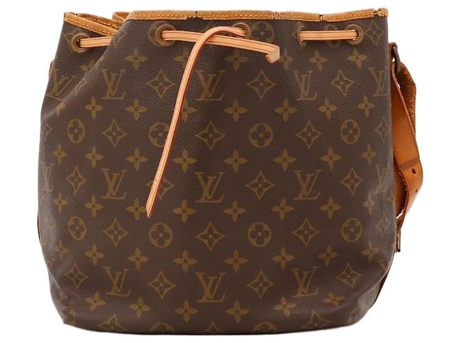 Louis Vuitton Borsa a Secchiello Monogram Noé Marrone Monogramma