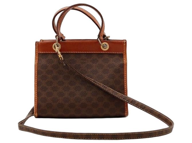 Céline Mini bolsa Celine Triomphe em canvas Marrom