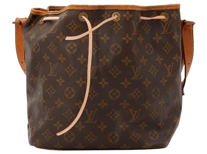 Louis Vuitton Borsa a secchiello Noe Monogram Marrone