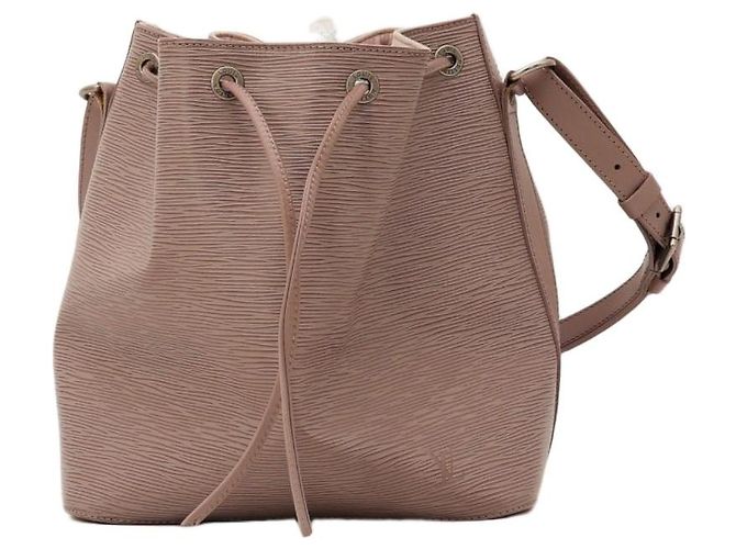 Louis Vuitton Borsa a Secchiello Noé in Pelle Epi Taupe