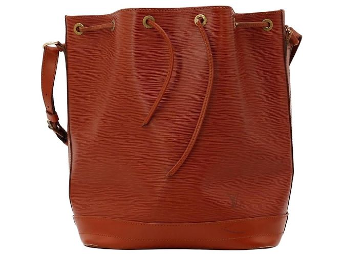 Louis Vuitton Borsa a Secchiello Noé in Pelle Epi Marrone