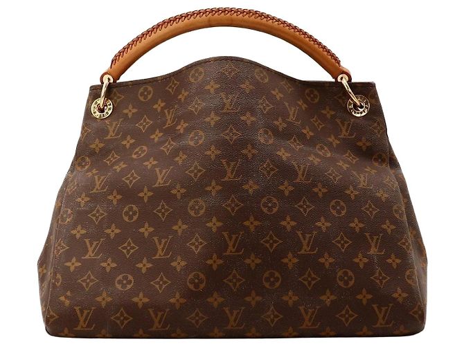 Louis Vuitton Artsy MM Bolsa Monogram Canvas Marrom Monograma
