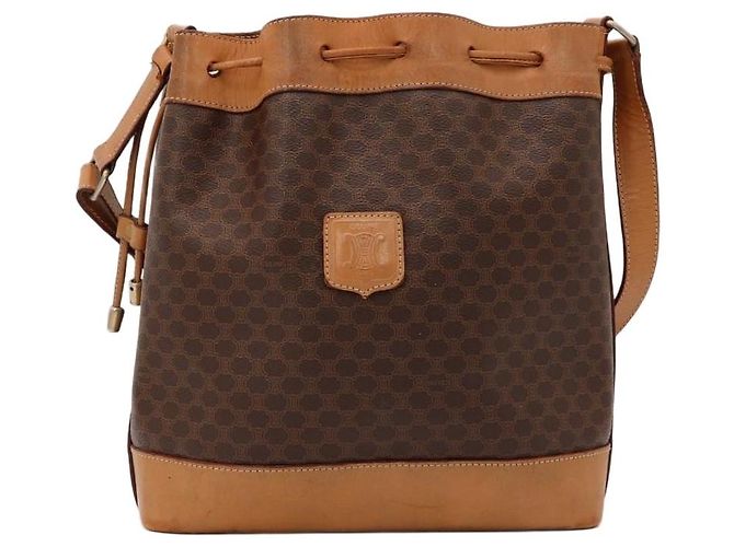 Céline Borsa a Secchiello Macadam Marrone 