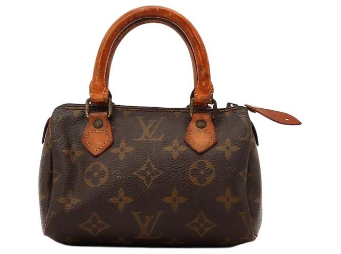 Louis Vuitton Speedy Nano Monogram Canvas Marron Monogramme