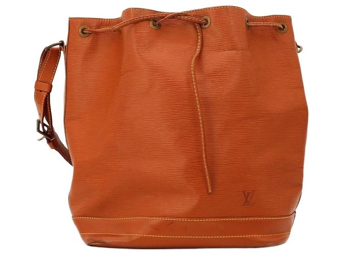 Louis Vuitton Borsa a Secchiello Noe in Pelle Epi Marrone
