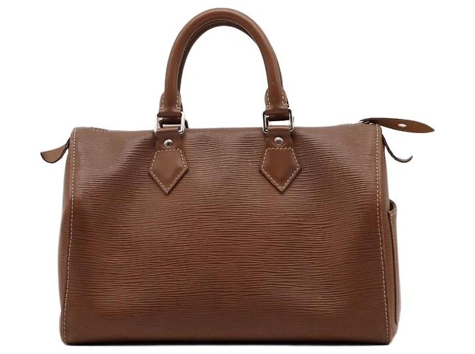 Louis Vuitton Speedy 30 Bolsa Couro Epi Marrom