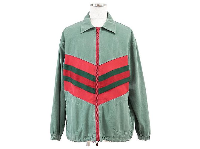 Giacca in cotone Gucci Verde