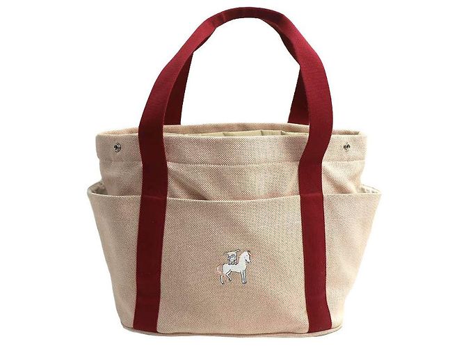 Hermès Borsa Tote Cabriole Hermes Rosso