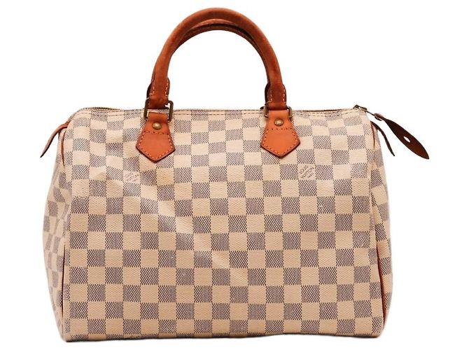 Louis Vuitton Speedy 30 Damier Ebene Castaño