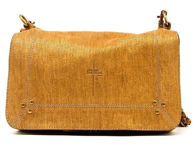 Jerome Dreyfuss Bolsa Bobi em palha Areia
