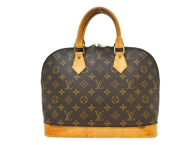Bolsa Louis Vuitton Alma Monogram Canvas PM Marrom