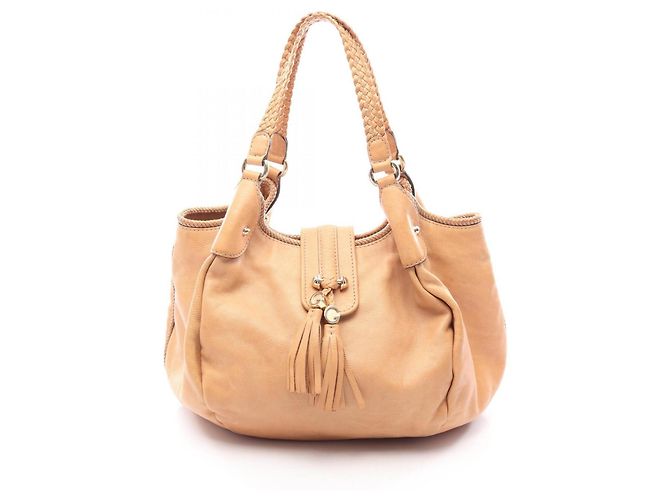 Bolsa de Ombro Gucci Marrakech Bege