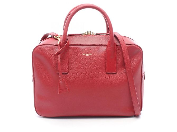 Borsa 2-Way Yves Saint Laurent Rosso