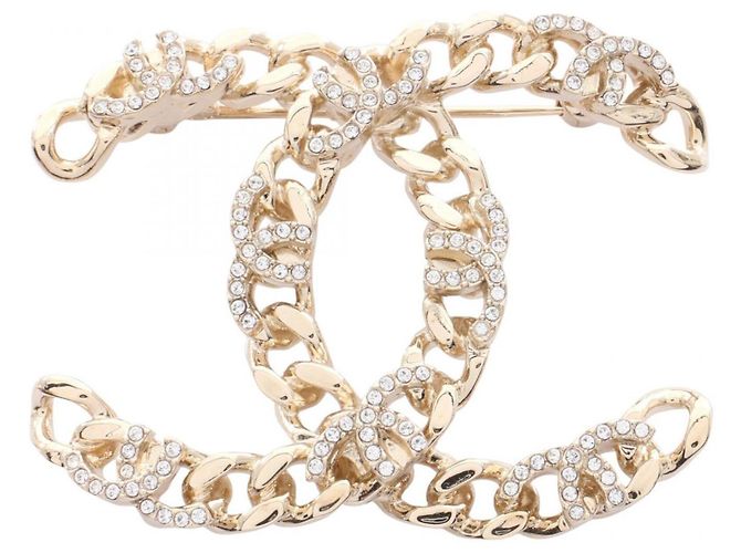 Spilla Accessorio Chanel Coco Mark D'oro