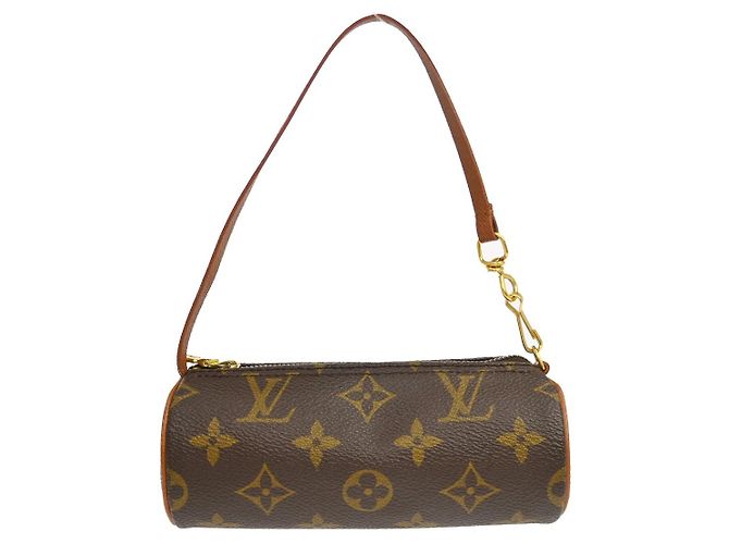 Louis Vuitton Papillon Pochette Monogram Canvas Mini Brown