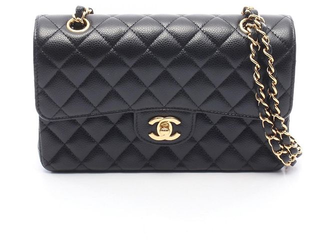 Borsa a Spalla Chanel Matelassé Double Flap Nero