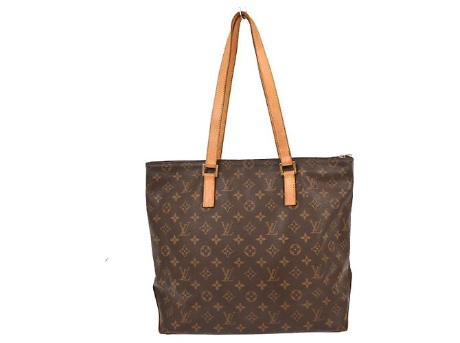 Louis Vuitton Cabas Mezzo Monogram Canvas Marrom