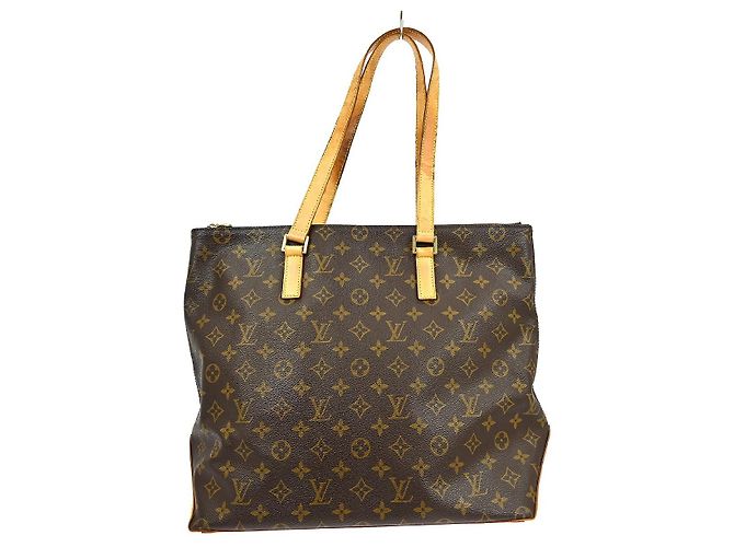 Louis Vuitton Cabas Mezzo Monogram Canvas Marrom