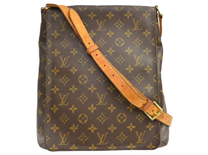Louis Vuitton Musette Salsa Monogram Canvas GM Marrom