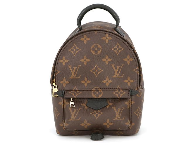 Louis Vuitton Monogram Palm Springs Backpack MINI Black