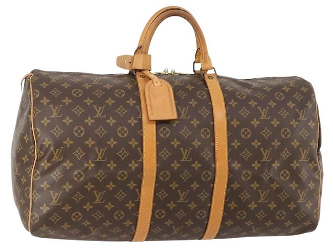 Louis Vuitton Keepall Monogram Canvas 55 Marrom