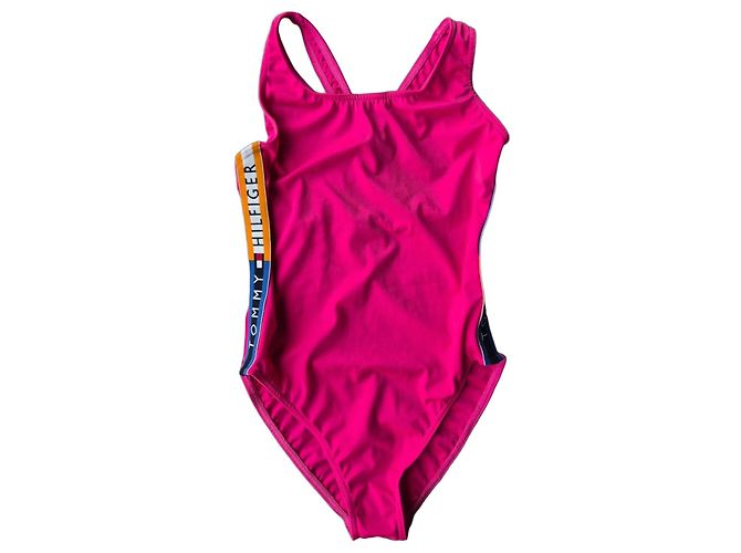 Tommy Hilfiger Badeanzug Rosa Pink