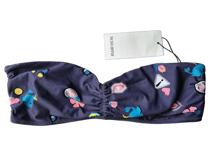 Roseanna Top de Bañador Bandeau Estampado