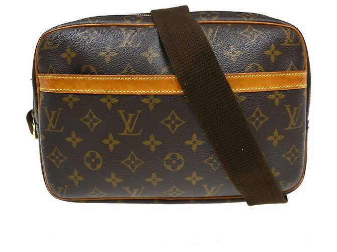 Louis Vuitton Reporter Monogram Canvas PM Marron