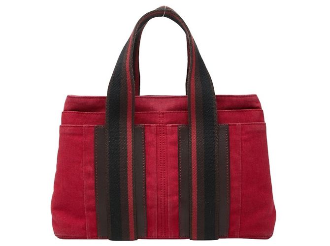 Hermès Borsa Tote Hermes Troca Horizontal PM Marrone Rosso