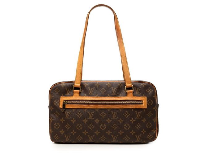 Sac cabas Louis Vuitton Monogram Cite GM Marron