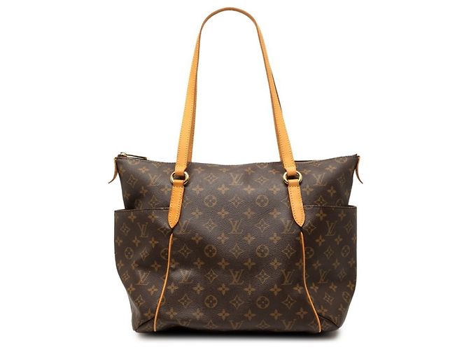 Louis Vuitton Monogram Totally MM Tote Bag Braun