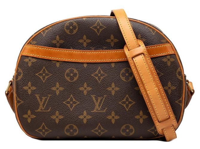 Bolsa Transversal e de Ombro Louis Vuitton Monogram Blois Marrom