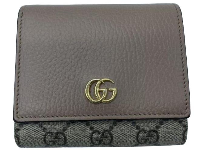 GUCCI Double G Bicolor Medium Wallet