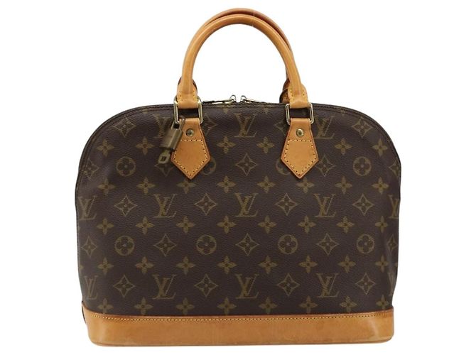 Louis Vuitton Alma Monogram Canvas PM Marrom