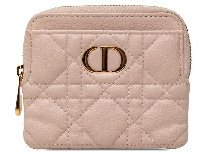 Christian Dior Dior Cannage Caro Monedero Rosa