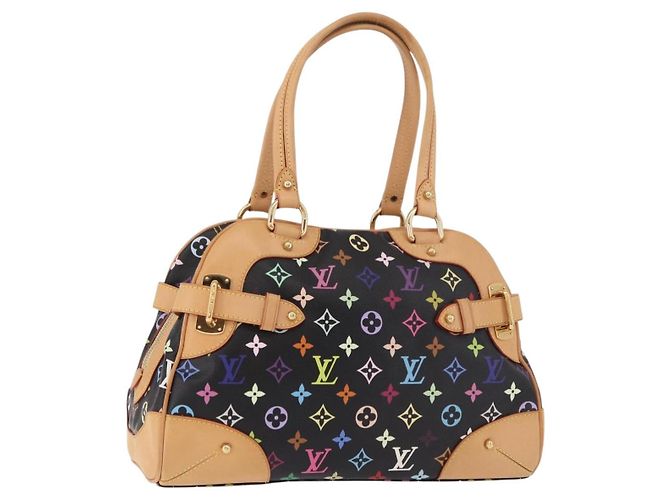 LOUIS VUITTON Borsa Claudia Monogram Multicolor Nera M40194 Auth 186255SAV Nero