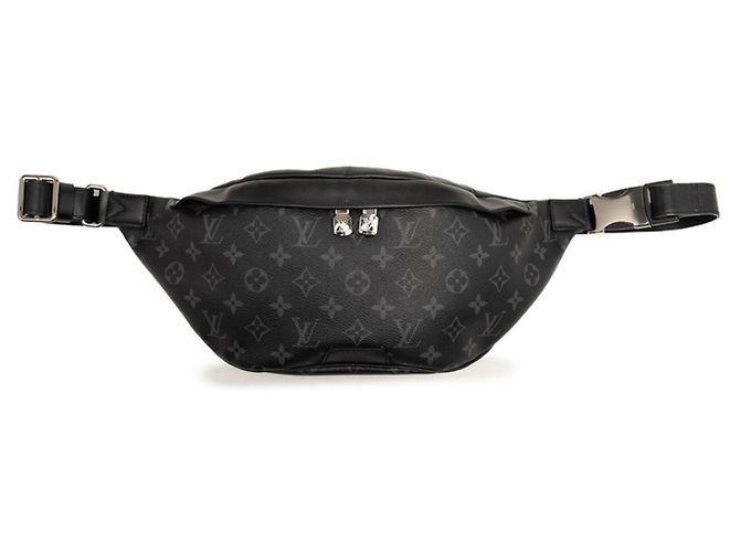 Borsa a tracolla Louis Vuitton Monogram Eclipse Discovery Nero