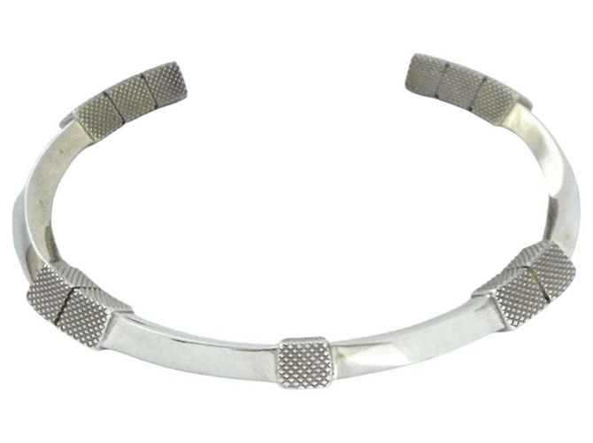 Bracciale rigido Bottega Veneta in argento