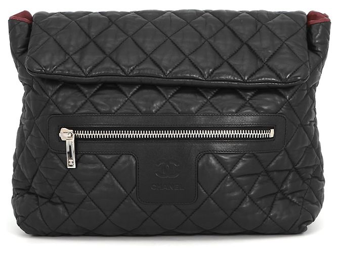 Cocoon Borsa in pelle nera Chanel Nero