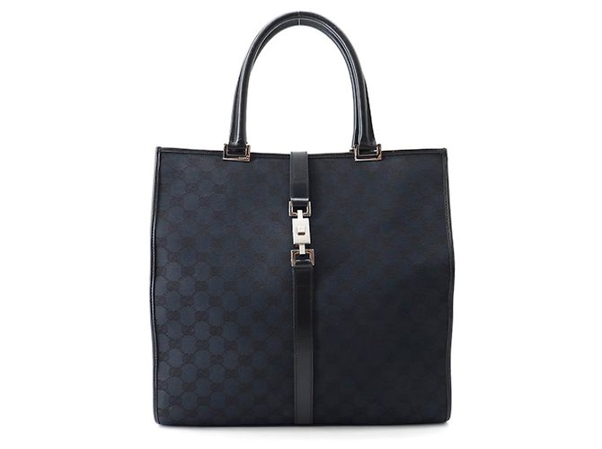 Sac cabas Gucci GG Canvas Noir