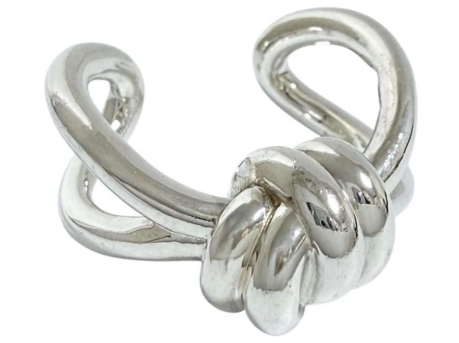 Knot Anillo Nudo de Plata de Bottega Veneta