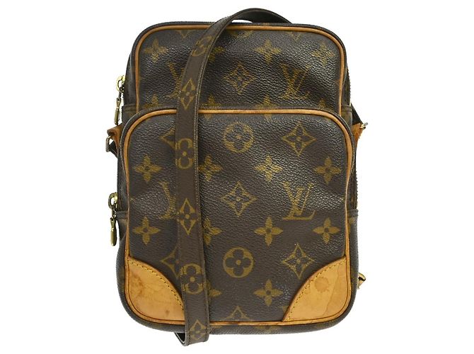 Bolsa Louis Vuitton Amazone em canvas Monogram PM Marrom