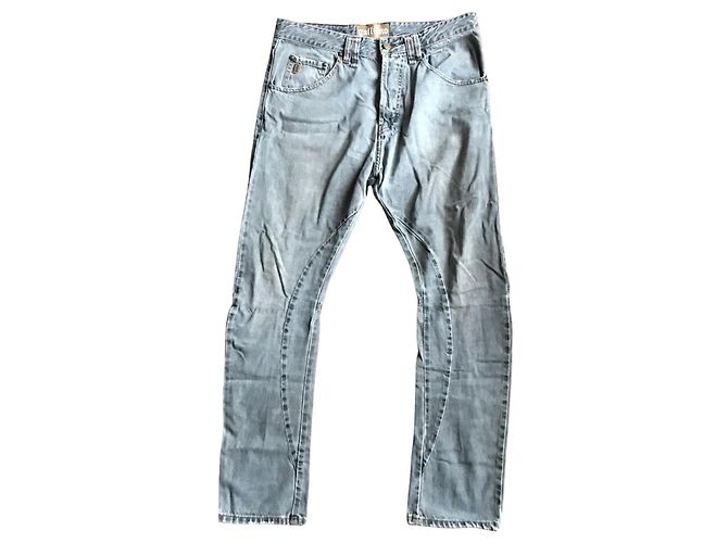 Galliano Light Wash Denim Jeans