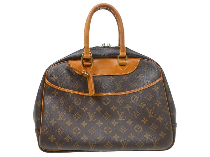 Louis Vuitton Deauville Monogram Canvas 34 Marrom