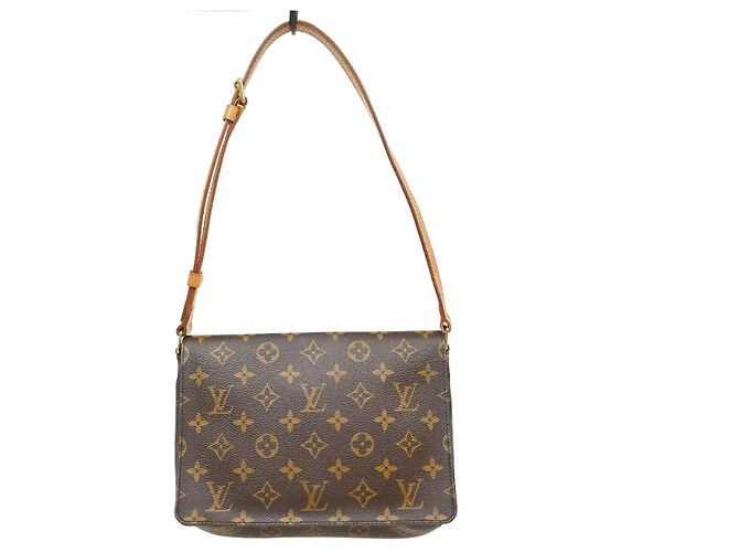 Louis Vuitton Musette Tango Monogram Canvas Marron