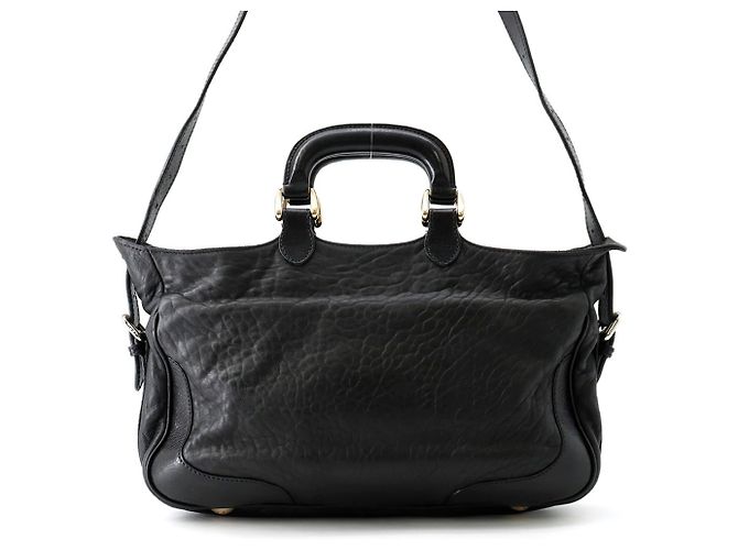 Fendi Handtasche aus schwarzem Leder